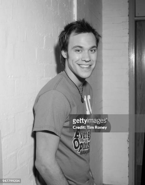 British singer-songwriter and actor Will Young, circa 2001.