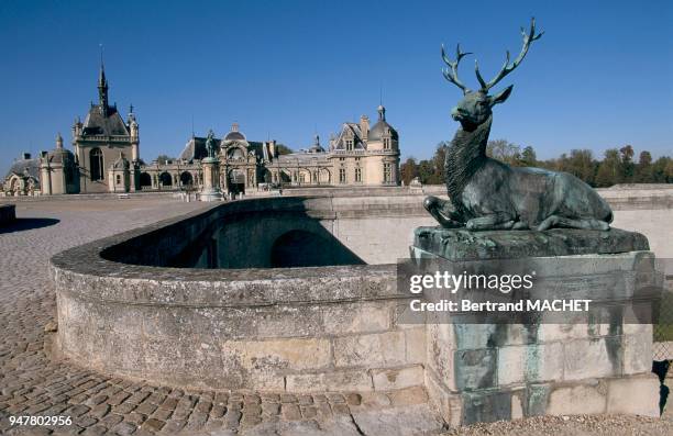 CHATEAU DE CHANTILLY, OISE, FRANCE.