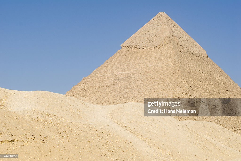 Low Resolution Pyramid Low Angle View Of A Pyramid Giza Pyramids Giza Egypt High-Res Stock ...