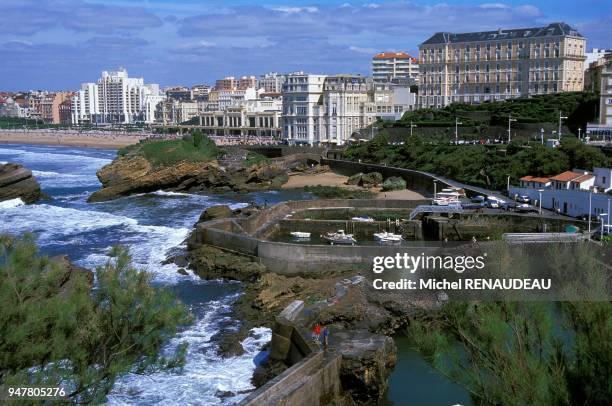 BIARRITZ, AQUITAINE, FRANCE.
