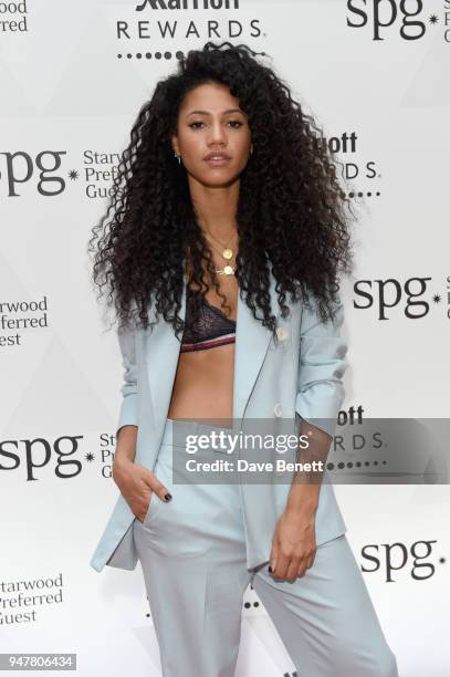 Vick Hope attends as Marriott International celebrates world-class loyalty programme with event including exclusive performance from Rag'n'Bone Man...