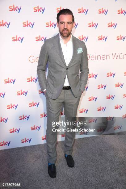 Christoph Metzelder during the launch event for 'Das neue Sky' on April 17, 2018 in Munich, Germany.