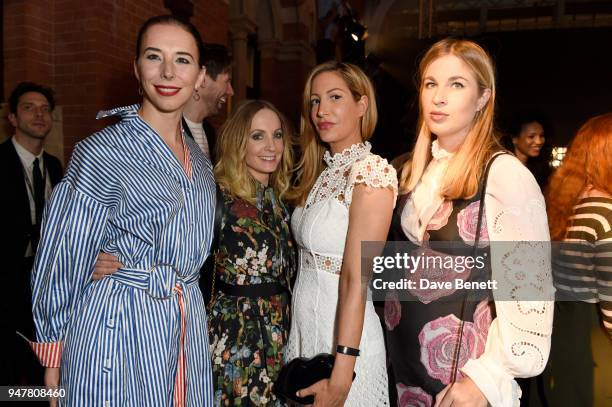 Kristina Blahnik, Joanne Froggatt, Laura Pradelska and Franchesca Hodge attend as Marriott International celebrates world-class loyalty programme...