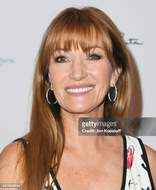 Jane Seymour attends The Colleagues And Oscar de la Renta's Annual Spring Luncheon at the Beverly Wilshire Four Seasons Hotel on April 17, 2018 in...