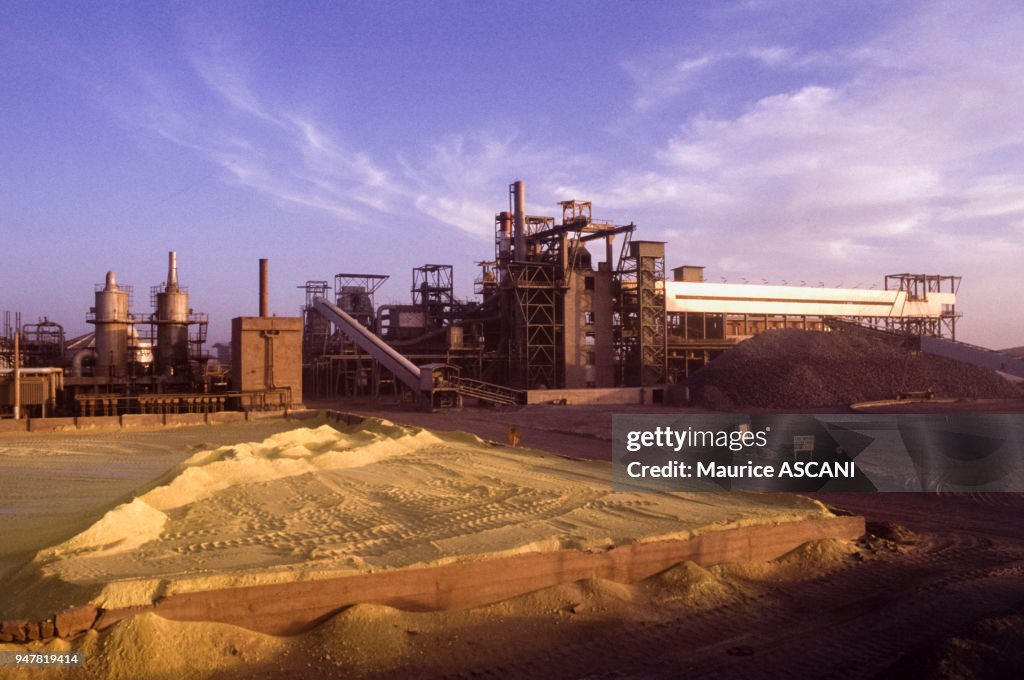 Usine de la SOMAIR au Niger