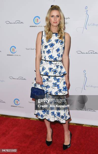 Nicky Hilton attends The Colleagues And Oscar de la Renta's Annual Spring Luncheon at the Beverly Wilshire Four Seasons Hotel on April 17, 2018 in...