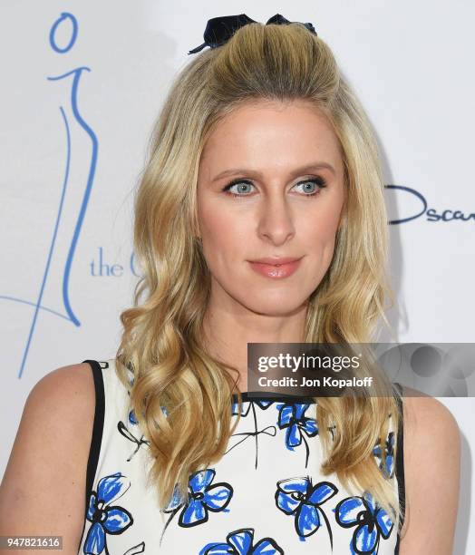 Nicky Hilton attends The Colleagues And Oscar de la Renta's Annual Spring Luncheon at the Beverly Wilshire Four Seasons Hotel on April 17, 2018 in...