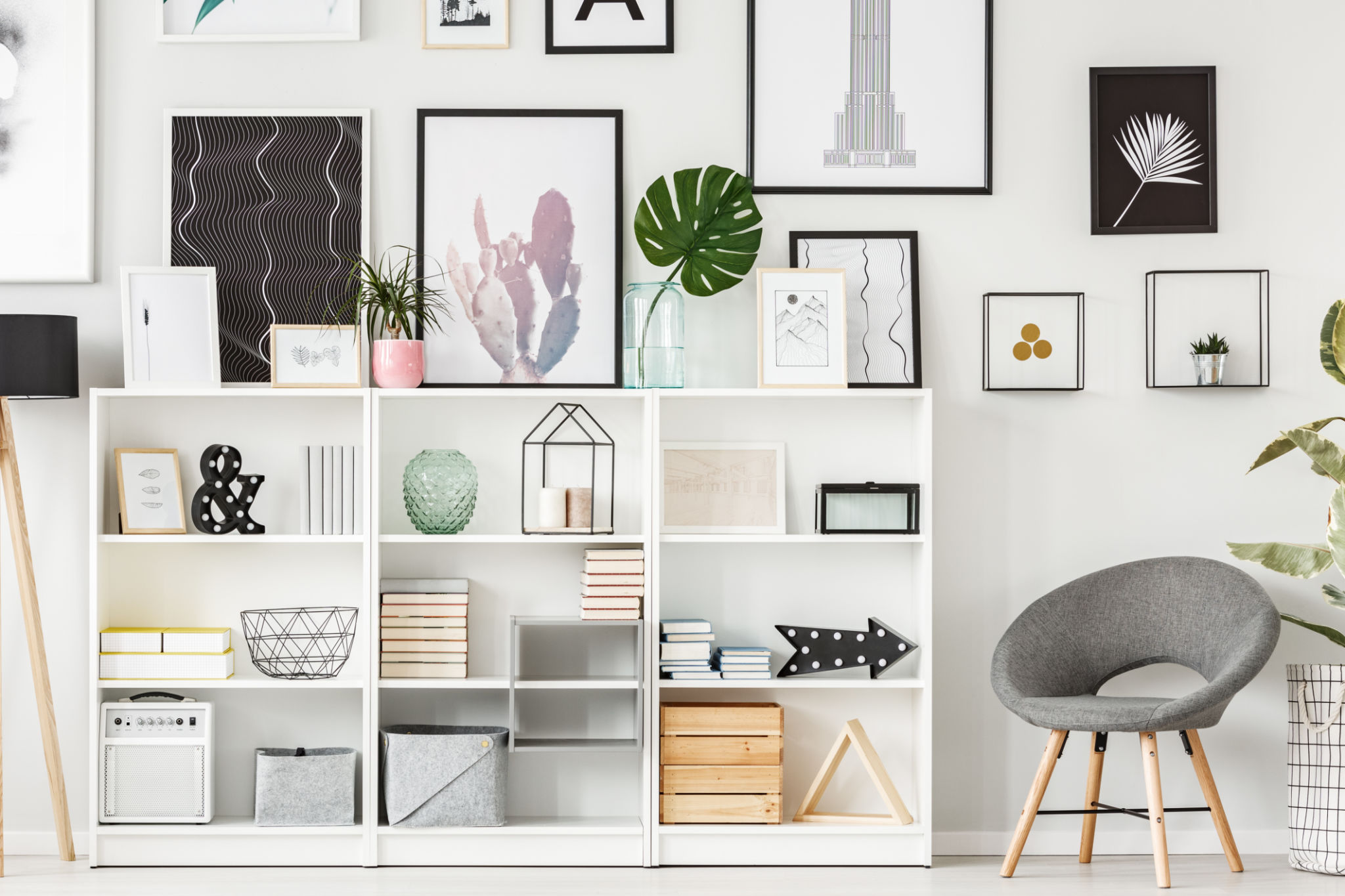 living room storage