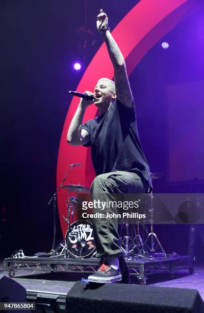 Professor Green performs on stage, as thousands of Global Citizens unite with leading UK artists industry leaders, and non-profit organizations for...