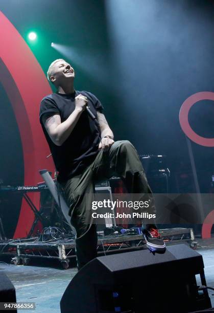 Professor Green performs on stage, as thousands of Global Citizens unite with leading UK artists industry leaders, and non-profit organizations for...