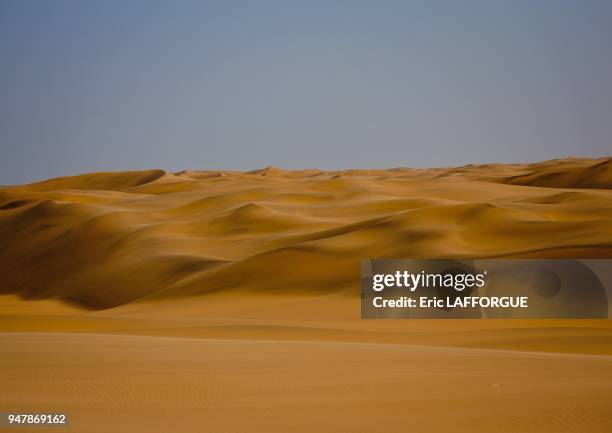 The Namib Desert is a desert in Namibia and southwest Angola. The name "Namib" is of Nama origin and means vast. The desert occupies an area of...