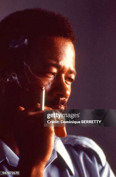 Activiste américain Eldridge CLEAVER, membre des BLACK PANTHERS, vers 1965-1970.