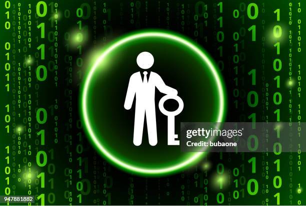 answer key binary code vector pattern background - 3d illustration rendering of binary code pattern stock illustrations
