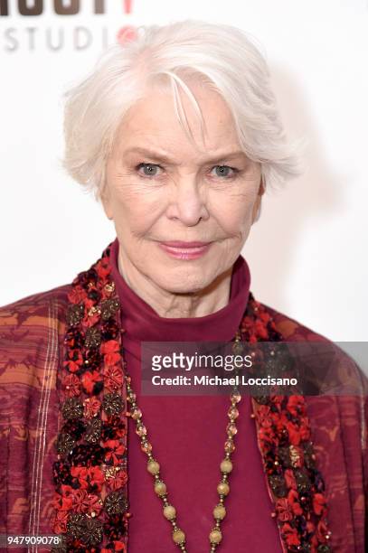 Actress Ellen Burstyn attends the New York special screening of "The House Of Tomorrow" at Symphony Space on April 17, 2018 in New York City.