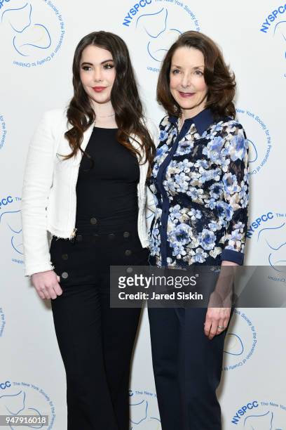 McKayla Maroney and Dr. Mary L. PulidoÜattend The New York Society for the Prevention of Cruelty to Children's 2018 Spring Luncheonat The Pierre...