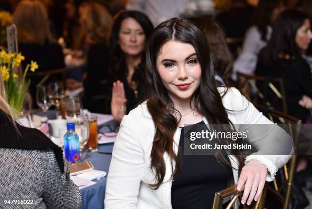 McKayla Maroney attends The New York Society for the Prevention of Cruelty to Children's 2018 Spring Luncheonat The Pierre Hotel on April 17, 2018 in...