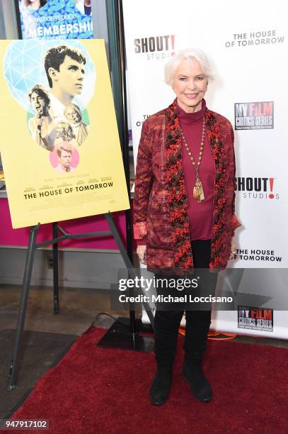 Actress Ellen Burstyn attends the New York special screening of "The House Of Tomorrow" at Symphony Space on April 17, 2018 in New York City.