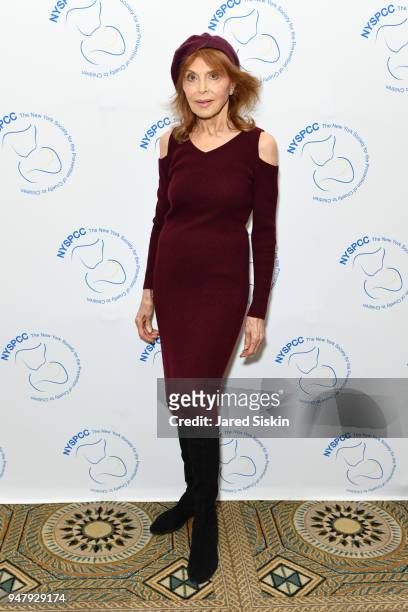 Tina Louise attends The New York Society for the Prevention of Cruelty to Children's 2018 Spring Luncheon at The Pierre Hotel on April 17, 2018 in...