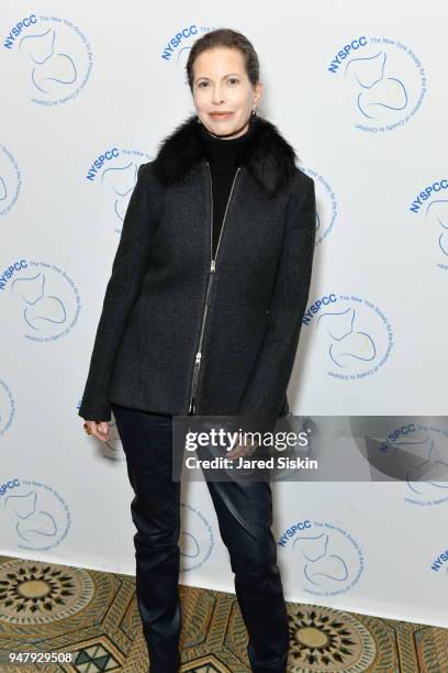 Diana Douglas attends The New York Society for the Prevention of Cruelty to Children's 2018 Spring Luncheon at The Pierre Hotel on April 17, 2018 in...