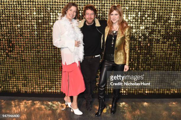 The Shelby White and Leon Levy Director, Brooklyn Museum Anne Pasternak, Dustin Yellin and guest attend The Eighth Annual Brooklyn Artists Ball At...