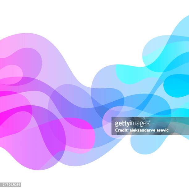 abstract freeform background - lava lamp stock illustrations