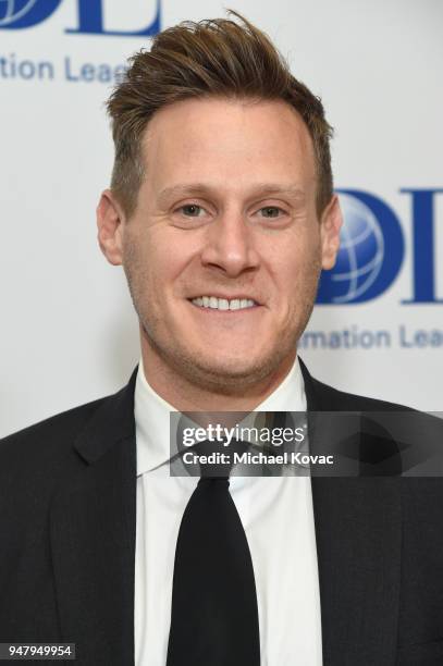 Trevor Engelson attends the Anti-Defamation League Entertainment Industry Dinner at The Beverly Hilton Hotel on April 17, 2018 in Beverly Hills,...