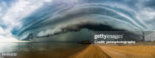 epic super cell storm cloud - monsoon stock pictures, royalty-free photos & images