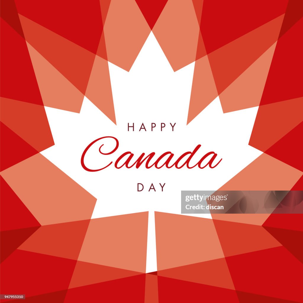 Happy Canada Day Greeting Card