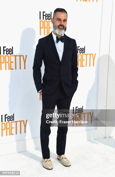 Director Marc Silverstein attends the premiere of STX Films' "I Feel Pretty" at Westwood Village Theatre on April 17, 2018 in Westwood, California.
