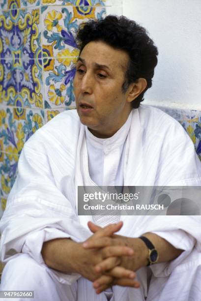 Ahmed Ben Bella in 1981 in Algiers, Algeria.