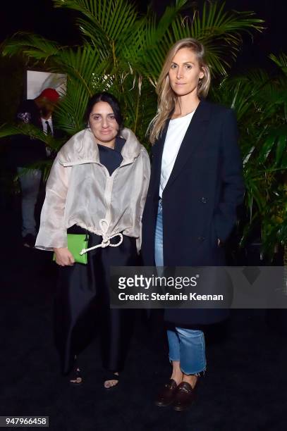 Jasmin Shokrian and Jessica de Ruiter attend LOUIS XIII Cognac Presents "100 Years" - The Song We'll Only Hear #IfWeCare - by Pharrell Williams at...