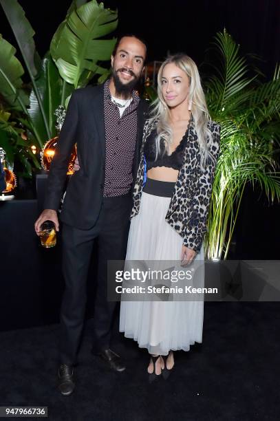 Ross Naess and Kim Naess attend LOUIS XIII Cognac Presents "100 Years" - The Song We'll Only Hear #IfWeCare - by Pharrell Williams at Goya Studios on...