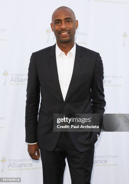 Film Producer Charles King attends the Independent School Alliance For Minority Affairs annual Impact Awards dinner at The Broad Stage on April 17,...