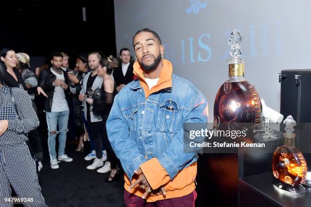 Omarion attends LOUIS XIII Cognac Presents "100 Years" - The Song We'll Only Hear #IfWeCare - by Pharrell Williams at Goya Studios on April 17, 2018...