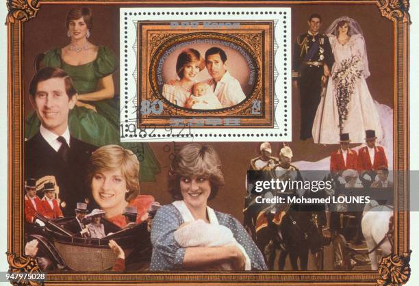 Lot de 200 timbres différents Lady Diana (timbres pour collectionneurs), célébrités, films, théâtre Lot de 200 timbres différents Lady Diana (timbres pour collectionneurs), célébrités, films, théâtre