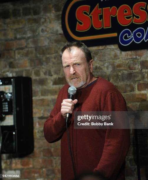 Comedian Colin Quinn attends the Comedy Benefit For "The Reverend" Bob Levy at The Stress Factory Comedy Club on April 17, 2018 in New Brunswick, New...