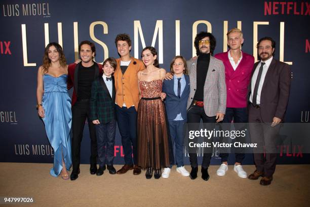 Paulina Davila, Diego Boneta, Axel Madrazo, Juan Pablo Zurita, Camila Sodi, Izan Llunas, Oscar Jaenada, Kevin Holt, and Pablo Cruz Executive Producer...