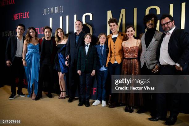 Rodrigo Mazon, Paulina Davila, Diego Boneta, Karla Gonzales, Brian Edwards, Axel Madrazo, Izan Llunas, Juan Pablo Zurita, Camila Sodi, Oscar Jaenada...