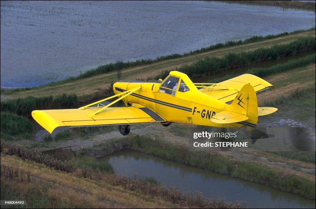 Mosquito control in the French area of Camargue.