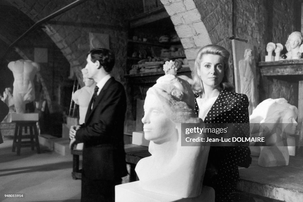 The French Actress Catherine DENEUVE Chosen To Give Her Face To the-french-actress-catherine-deneuve-chosen-to-give-her-face-to