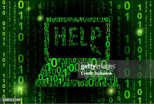 Computer Help Binary Code Vector Pattern Background Computer Help Binary Code Vector Pattern Background
