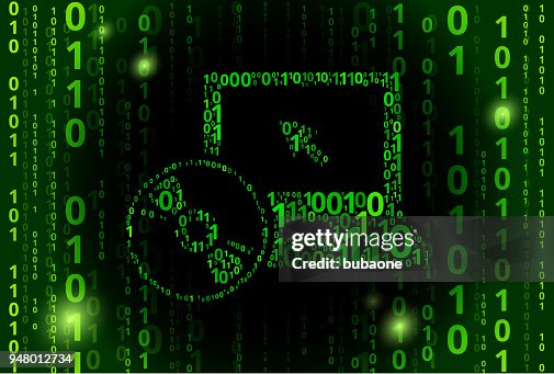 DVD Player Binary Code Vector Pattern Background DVD Player Binary Code Vector Pattern Background