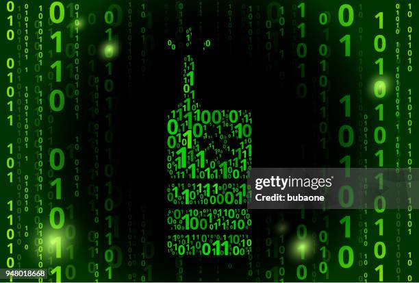 2 way radio binary code vector pattern background - virtual fair stock illustrations