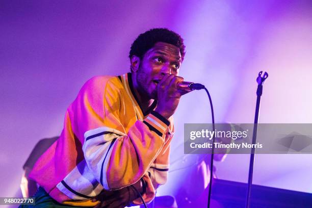 Gallant performs at The Masonic Lodge at Hollywood Forever on April 17, 2018 in Los Angeles, California.