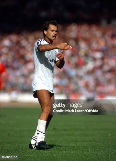 August 1983 Wembley, FA Charity Shield - Ray Wilkins of Manchester United