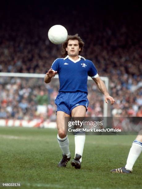 April 1979 London, Football League Division One - Arsenal v Chelsea, Ray Wilkins of Chelsea