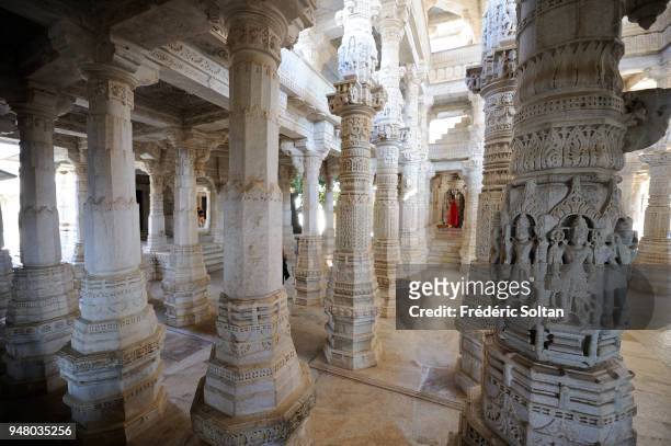 The Jain temple at Ranakpur. The marble Jain temple at Ranakpur dates from the mid 15th century and is dedicated to Adinath . Adinath, whose meaning...