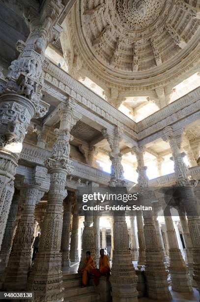 The Jain temple at Ranakpur. The marble Jain temple at Ranakpur dates from the mid 15th century and is dedicated to Adinath . Adinath, whose meaning...