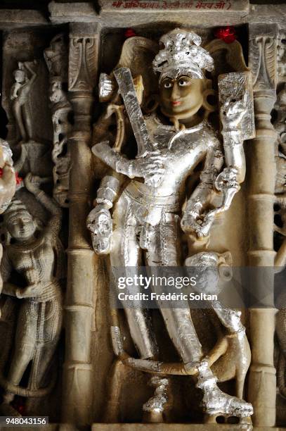 The Jain temple at Ranakpur. The marble Jain temple at Ranakpur dates from the mid 15th century and is dedicated to Adinath . Adinath, whose meaning...