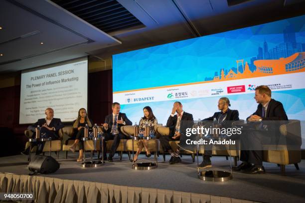 Jean-Marc Pailhol , Head of Group Market Management & Distribution at Allianz SE, Andrew Parsons , President of International Paralympic Committee,...